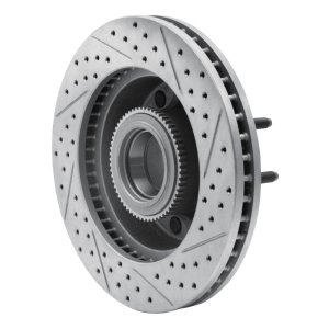 Ford F-250 Brake Rotor (1) - Front Left - DFC - Drilled & Slotted Geoperformance - `06-`12