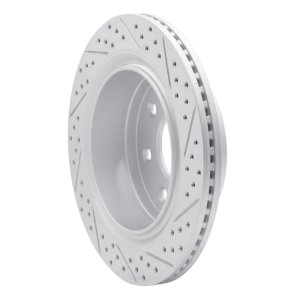 Ford F-150 Brake Rotor (1) - Rear Left - DFC - Geoperformance Rotor - Drilled & Slotted - `12-`14