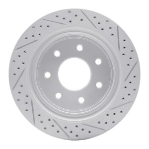Ford F-150 Brake Rotor (1) - Rear Left - DFC - Geoperformance Rotor - Drilled & Slotted - `12-`14