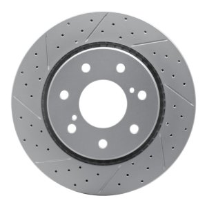 Ford F-150 Brake Rotor (1) - Front Left - DFC - Drilled & Slotted Geoperformance - `10-`14 Ford F-150 Brake Rotor (1) - Front Left - DFC - Drilled & Slotted Geoperformance - `10-`14