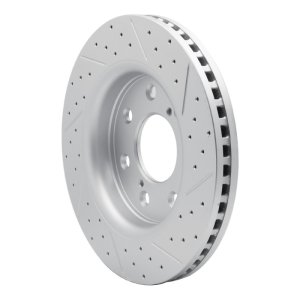 Ford F-150 Brake Rotor (1) - Front Left - DFC - Drilled & Slotted Geoperformance - `10-`14 Ford F-150 Brake Rotor (1) - Front Left - DFC - Drilled & Slotted Geoperformance - `10-`14