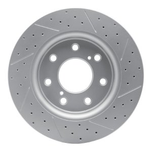 Ford F-150 Brake Rotor (1) - Front Left - DFC - Drilled & Slotted Geoperformance - `10-`14 Ford F-150 Brake Rotor (1) - Front Left - DFC - Drilled & Slotted Geoperformance - `10-`14