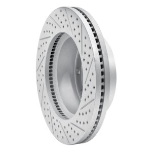 Ford F-350 Super Duty Brake Rotor (1) - Front Left - DFC - Geoperformance Drilled & Slotted - `12-`25