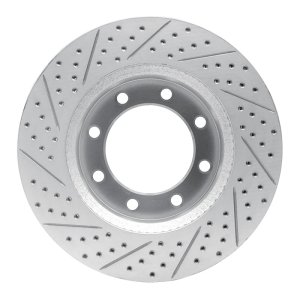 Ford F-450 Super Duty Brake Rotor (1) - Front Right - DFC - Geoperformance Rotor - Drilled & Slotted - `12-`25 Ford F-450 Super Duty Brake Rotor (1) - Front Right - DFC - Geoperformance Rotor - Drilled & Slotted - `12-`25