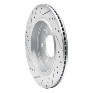 Ford F-150 Brake Rotor (1) - Rear Right - DFC - Drilled & Slotted Geoperformance - `15-`17