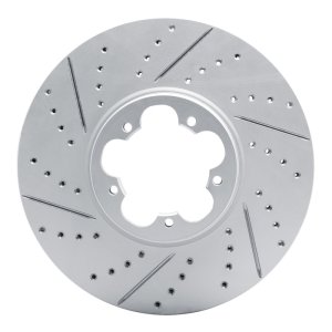 Ford Transit Brake Rotor (1) - Front Left - DFC - Geoperformance Rotors - Drilled & Slotted - `14-`19