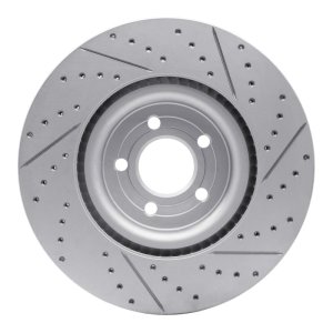 Ford Explorer Brake Rotor (1) - Front Left - DFC - Geoperformance Drilled & Slotted - `20-`26 Ford Explorer Brake Rotor (1) - Front Left - DFC - Geoperformance Drilled & Slotted - `20-`26