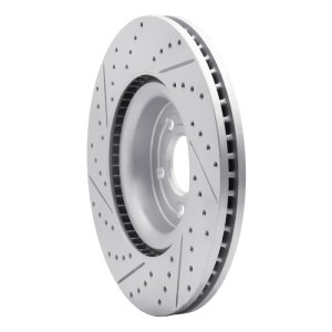 Ford Explorer Brake Rotor (1) - Front Right - DFC - Drilled & Slotted Geoperformance Rotor - `20-`26