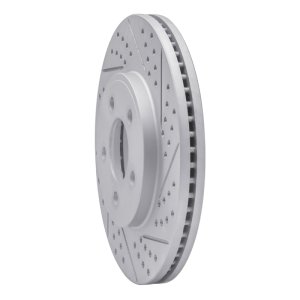 Ford Crown Victoria Brake Rotor (1) - Front Right - DFC - Drilled & Slotted Geoperformance - `03-`11 Ford Crown Victoria Brake Rotor (1) - Front Right - DFC - Drilled & Slotted Geoperformance - `03-`11