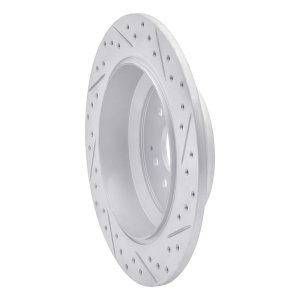 Acura MDX Brake Rotor (1) - Rear Left - DFC - Drilled & Slotted Geoperformance - `14-`16