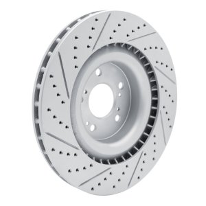Acura MDX Brake Rotor (1) - Front Right - DFC - Geoperf Rotors - Drill & Slot - `21-`26