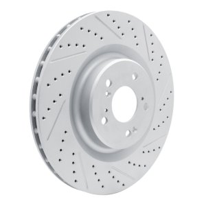 Acura MDX Brake Rotor (1) - Front Right - DFC - Geoperf Rotors - Drill & Slot - `21-`26