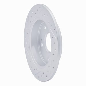 Acura Csx Brake Rotor (1) - Rear Right - DFC - Drilled & Slotted Geoperformance - `97-`15