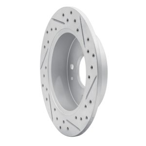 Acura CL Brake Rotor (1) - Rear Left - DFC - Drilled & Slotted Geoperformance - `98-`02