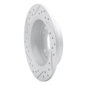 Acura CL Brake Rotor (1) - Rear Right - DFC - Geoperformance Rotor - Drilled and Slotted - `98-`02