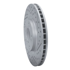 Honda S2000 Brake Rotor (1) - Front Right - DFC - Drilled & Slotted Geoperformance - `00-`09 Honda S2000 Brake Rotor (1) - Front Right - DFC - Drilled & Slotted Geoperformance - `00-`09