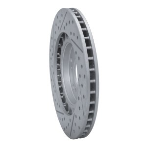 Honda S2000 Brake Rotor (1) - Front Right - DFC - Drilled & Slotted Geoperformance - `00-`09 Honda S2000 Brake Rotor (1) - Front Right - DFC - Drilled & Slotted Geoperformance - `00-`09