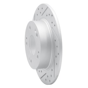 Acura Tsx Brake Rotor (1) - Rear Left - DFC - Drilled & Slotted Geoperformance - `03-`08 Acura Tsx Brake Rotor (1) - Rear Left - DFC - Drilled & Slotted Geoperformance - `03-`08