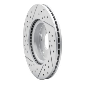 Acura Ilx Brake Rotor (1) - Front Right - DFC - Drilled & Slotted Geoperformance - `03-`17 Acura Ilx Brake Rotor (1) - Front Right - DFC - Drilled & Slotted Geoperformance - `03-`17