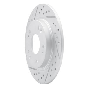 Honda Cr-Z Brake Rotor (1) - Rear Left - DFC - Drilled & Slotted Geoperformance - `11-`15 Honda Cr-Z Brake Rotor (1) - Rear Left - DFC - Drilled & Slotted Geoperformance - `11-`15