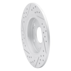 Honda Cr-Z Brake Rotor (1) - Rear Right - DFC - Geoperformance Rotor - Drilled & Slotted - `11-`15