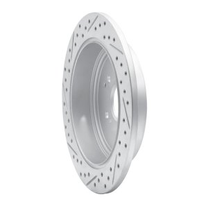 Acura MDX Brake Rotor (1) - Rear Right - DFC - Geoperformance Drilled & Slotted - `01-`08 Acura MDX Brake Rotor (1) - Rear Right - DFC - Geoperformance Drilled & Slotted - `01-`08