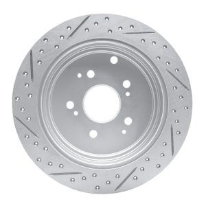 Acura MDX Brake Rotor (1) - Rear Right - DFC - Geoperformance Drilled & Slotted - `01-`08 Acura MDX Brake Rotor (1) - Rear Right - DFC - Geoperformance Drilled & Slotted - `01-`08