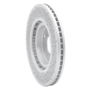Acura TL Brake Rotor(s) (1) - Front Left - DFC - Drilled & Slotted Geoperformance - `09-`14