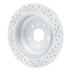 Honda Passport Brake Rotor (1) - Rear Left - DFC - Geoperformance - Drilled & Slotted - `16-`26 Honda Passport Brake Rotor (1) - Rear Left - DFC - Geoperformance - Drilled & Slotted - `16-`26