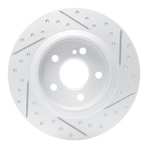 Infiniti Qx30 Brake Rotor (1) - Rear Left - DFC - Geoperformance Drilled & Slotted - `14-`20 Infiniti Qx30 Brake Rotor (1) - Rear Left - DFC - Geoperformance Drilled & Slotted - `14-`20