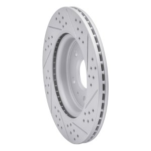 Buick Lacrosse Brake Rotor (1) - Rear Left - DFC - Drilled & Slotted Geoperformance - `10-`25