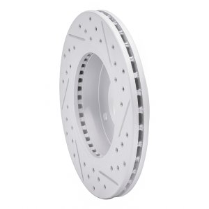 Infiniti G20 Brake Rotor (1) - Front Left - DFC - Drilled & Slotted Geoperformance - `89-`13