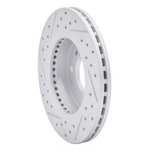 Infiniti G20 Brake Rotor (1) - Front Right - DFC - Drilled & Slotted Geoperformance - `89-`13