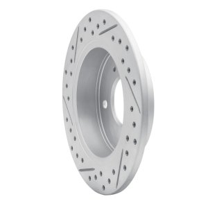 Infiniti G20 Brake Rotor (1) - Rear Right - DFC - Drilled & Slotted Geoperformance - `90-`06