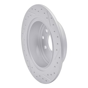 Nissan Juke Brake Rotor (1) - Rear Left - DFC - Drilled & Slotted Geoperformance - `02-`25 Nissan Juke Brake Rotor (1) - Rear Left - DFC - Drilled & Slotted Geoperformance - `02-`25