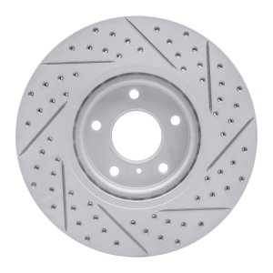 Infiniti Q40 Brake Rotor (1) - Front Left - DFC - Geoperformance Rotor - Drilled & Slotted - `03-`23