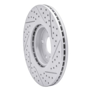 Infiniti Q40 Brake Rotor (1) - Front Left - DFC - Geoperformance Rotor - Drilled & Slotted - `03-`23