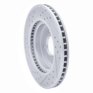 Nissan Versa Brake Rotor (1) - Front Right - DFC - Geoperformance Drilled & Slotted - `11-`25