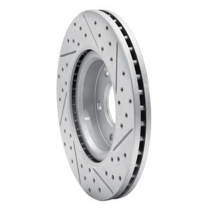 Nissan Altima Brake Rotor (1) - Front Left - DFC - Drilled & Slotted Geoperformance - `13-`25