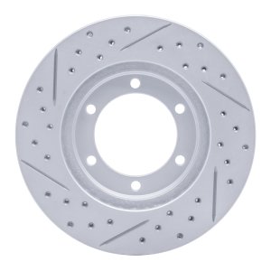 Nissan Frontier Brake Rotor (1) - Front Right - DFC - Drilled & Slotted - `98-`15