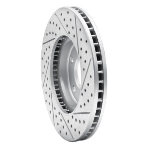 Infiniti Q45 Brake Rotor (1) - Front Left - DFC - Drill & Slot Geoperformance - `02-`17