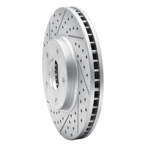 Infiniti Q45 Brake Rotor (1) - Front Left - DFC - Drill & Slot Geoperformance - `02-`17