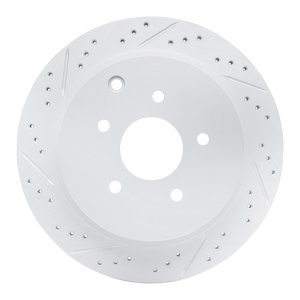 Infiniti Jx35 Brake Rotor (1) - Rear Left - DFC - Drilled & Slotted Geoperformance - `03-`24