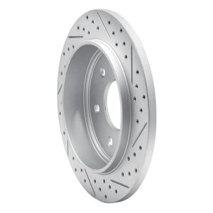 Infiniti Qx56 Brake Rotor (1) - Rear Left - DFC - Geoperf Rotors - Drilled & Slotted - `04-`15