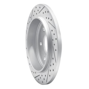 Infiniti Qx56 Brake Rotor (1) - Rear Right - DFC - Drilled & Slotted Geoperformance - `04-`15