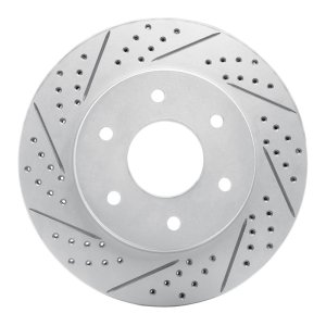 Infiniti QX56 Brake Rotor (1) - Front Left - DFC - Drilled & Slotted Geoperformance - `04-`05