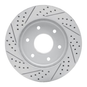 Infiniti QX56 Brake Rotor (1) - Front Right - DFC - Geoperformance Rotor - Drilled & Slotted - `04-`05 Infiniti QX56 Brake Rotor (1) - Front Right - DFC - Geoperformance Rotor - Drilled & Slotted - `04-`05