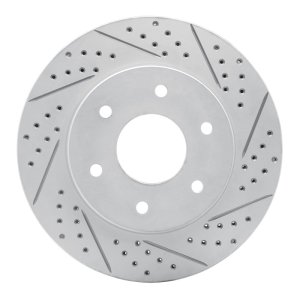 Infiniti QX56 Brake Rotor (1) - Front Right - DFC - Geoperformance Rotor - Drilled & Slotted - `04-`05