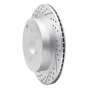 Nissan Pathfinder Brake Rotor (1) - Rear Left - DFC - Drilled & Slotted Geoperformance - `05-`12 Nissan Pathfinder Brake Rotor (1) - Rear Left - DFC - Drilled & Slotted Geoperformance - `05-`12