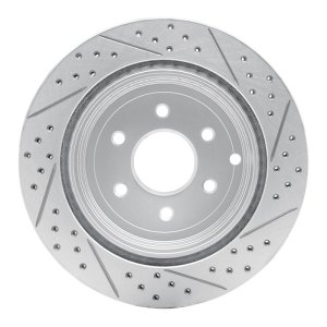 Nissan Pathfinder Brake Rotor (1) - Rear Left - DFC - Drilled & Slotted Geoperformance - `05-`12 Nissan Pathfinder Brake Rotor (1) - Rear Left - DFC - Drilled & Slotted Geoperformance - `05-`12